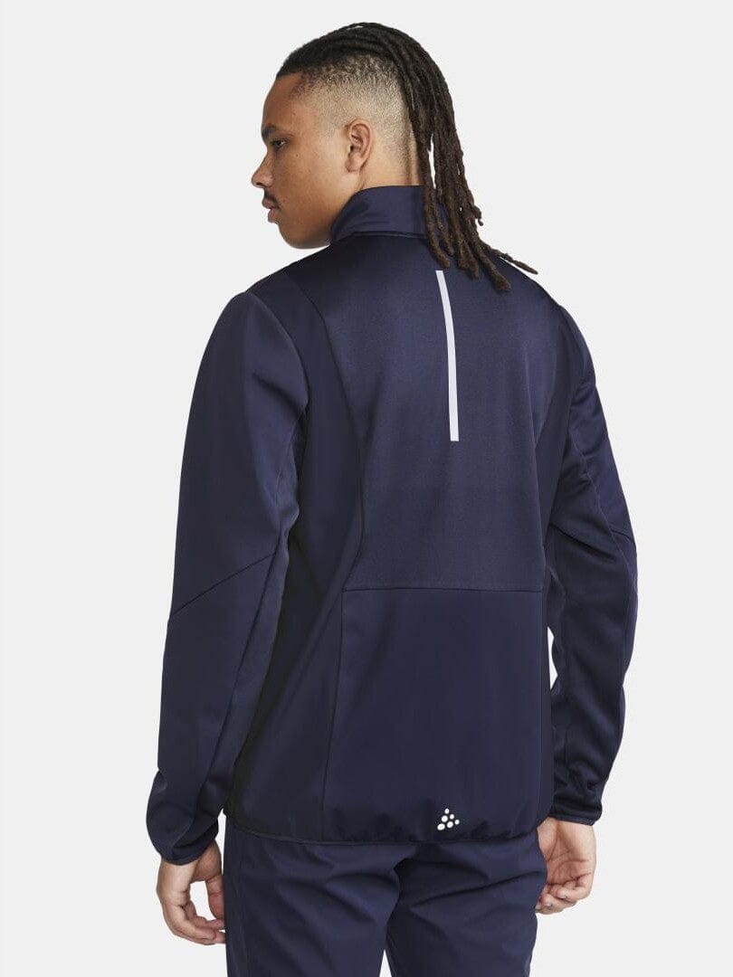Men's Core XC Training Jacket - Blaze/Tofu