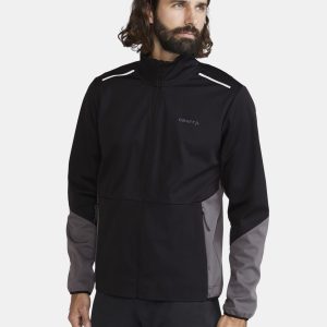 Men's Core XC Training Jacket - Black/Granite