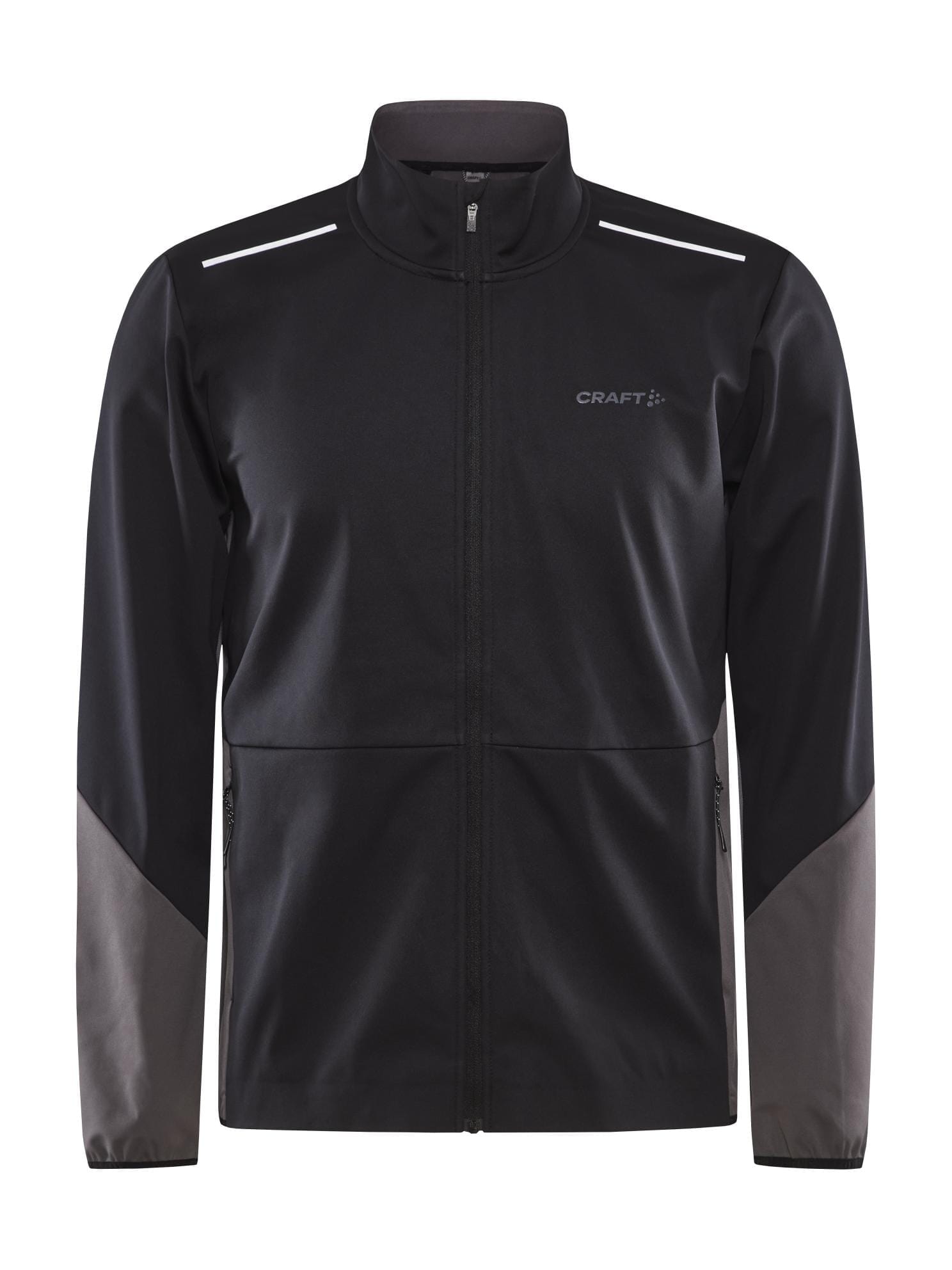 Men's Core XC Training Jacket - Black/Granite - Image 6
