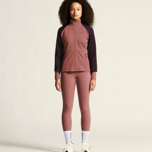 Women's Core XC Training Jacket - Rose Brown/DK Plum