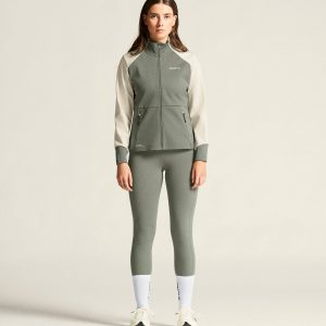 Women's Core XC Training Jacket - Leaf/Tofu