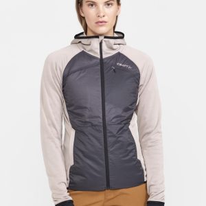 Women's ADV Hybrid Midlayer - CLAY-BLACK