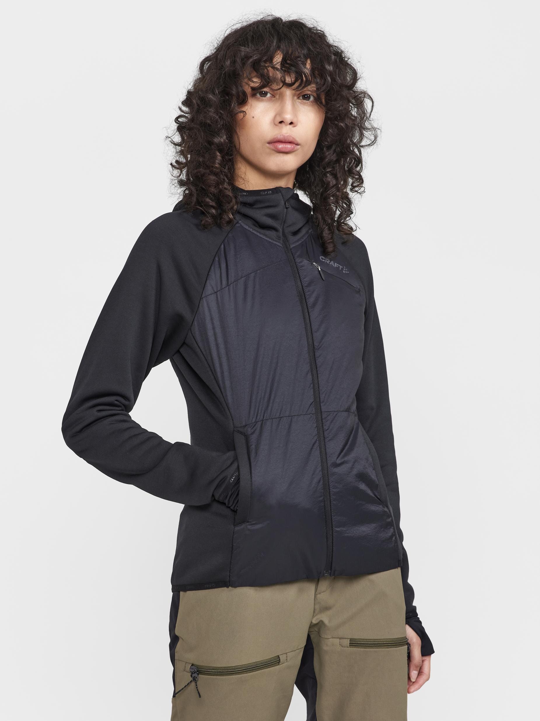 Women's ADV Hybrid Midlayer - Black