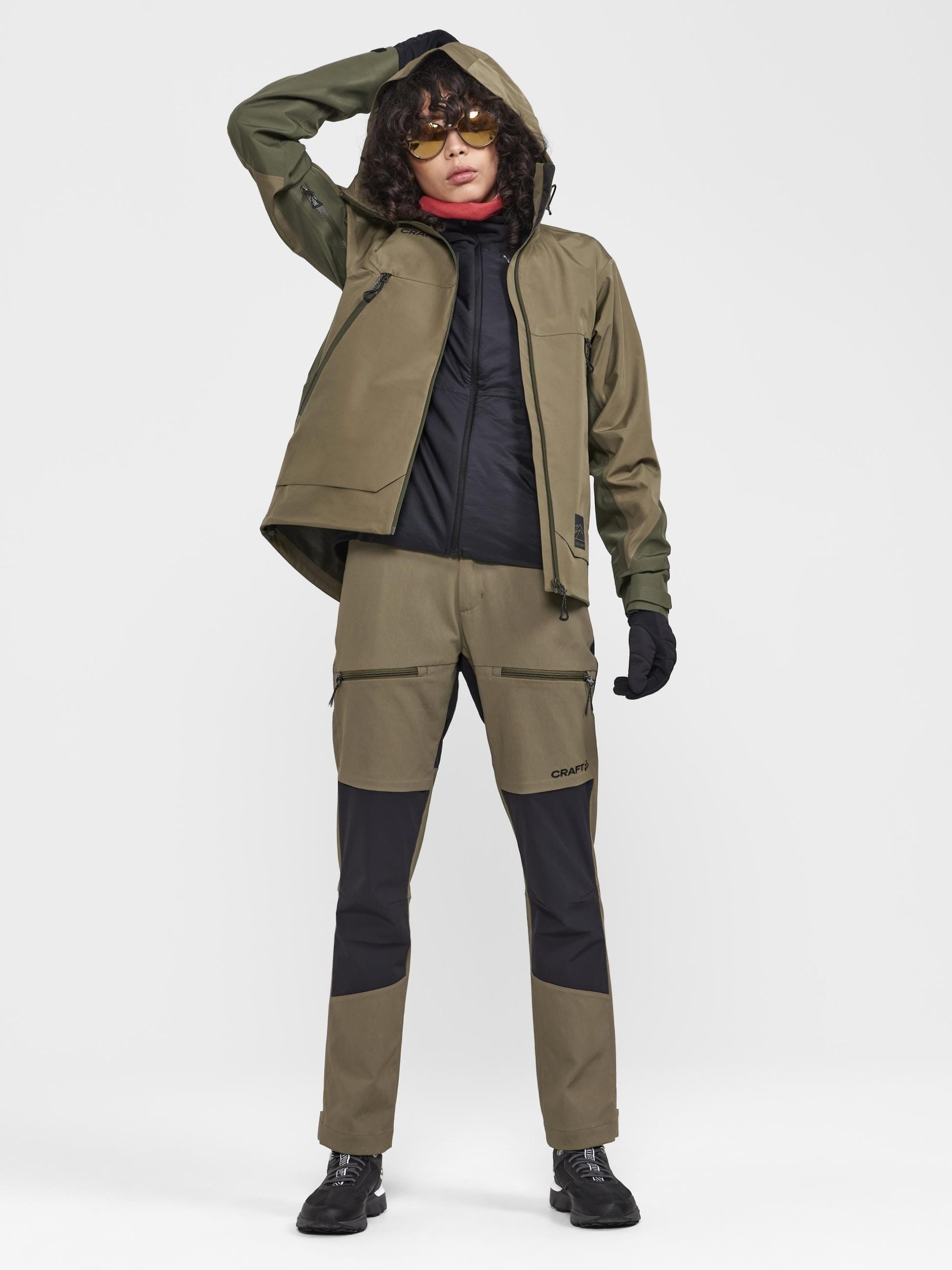 Women's ADV Hybrid Midlayer - Black - Image 5