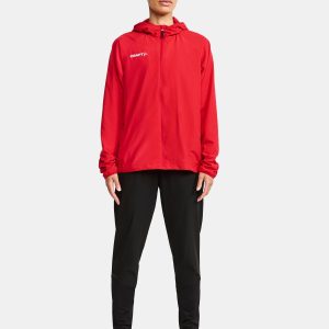Women's Squad Wind Jacket - BRIGHT RED
