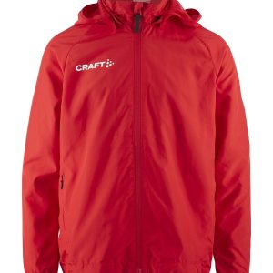 Junior's Squad Wind Jacket - BRIGHT RED