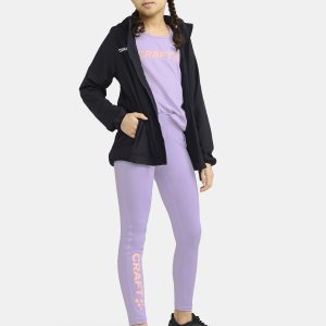 Junior's Squad Wind Jacket - Black