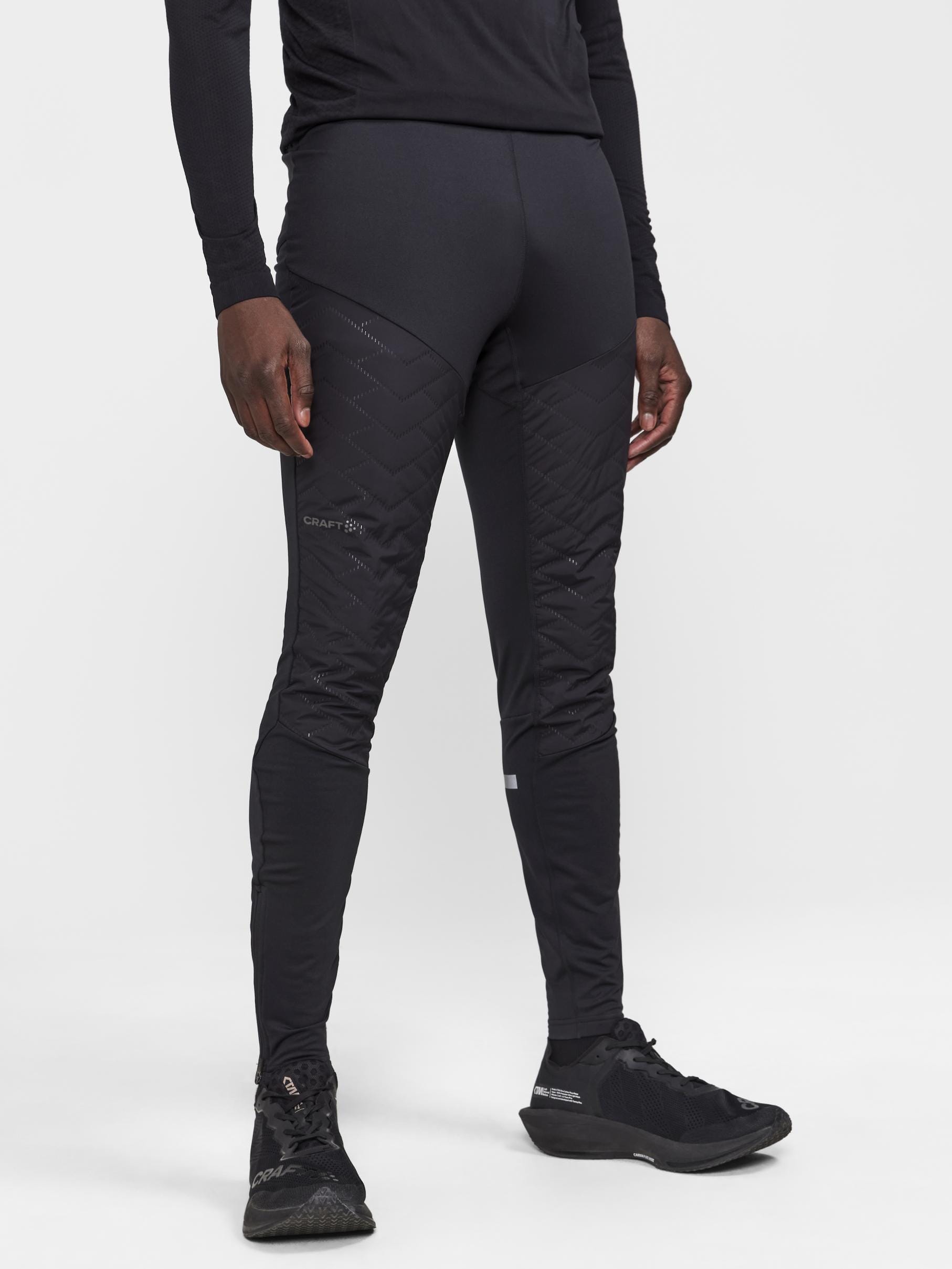 Men's ADV SubZ Warm Running Tights 3 - Black