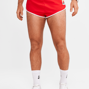 Men's Retro Elite Custom Woven Shorts - CAYENNE