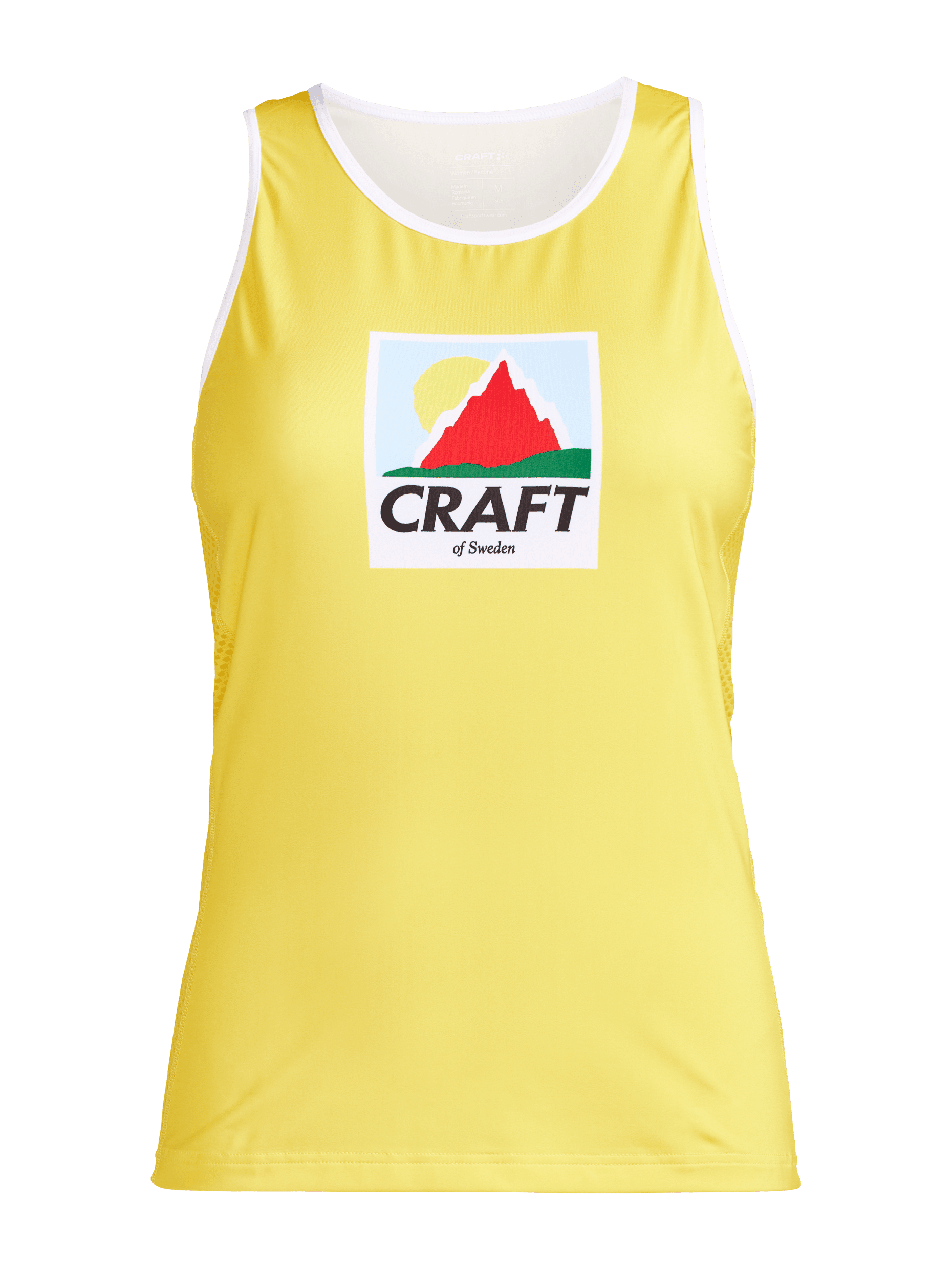 Women's Retro Elite Custom Singlet - YELLOW - Image 6