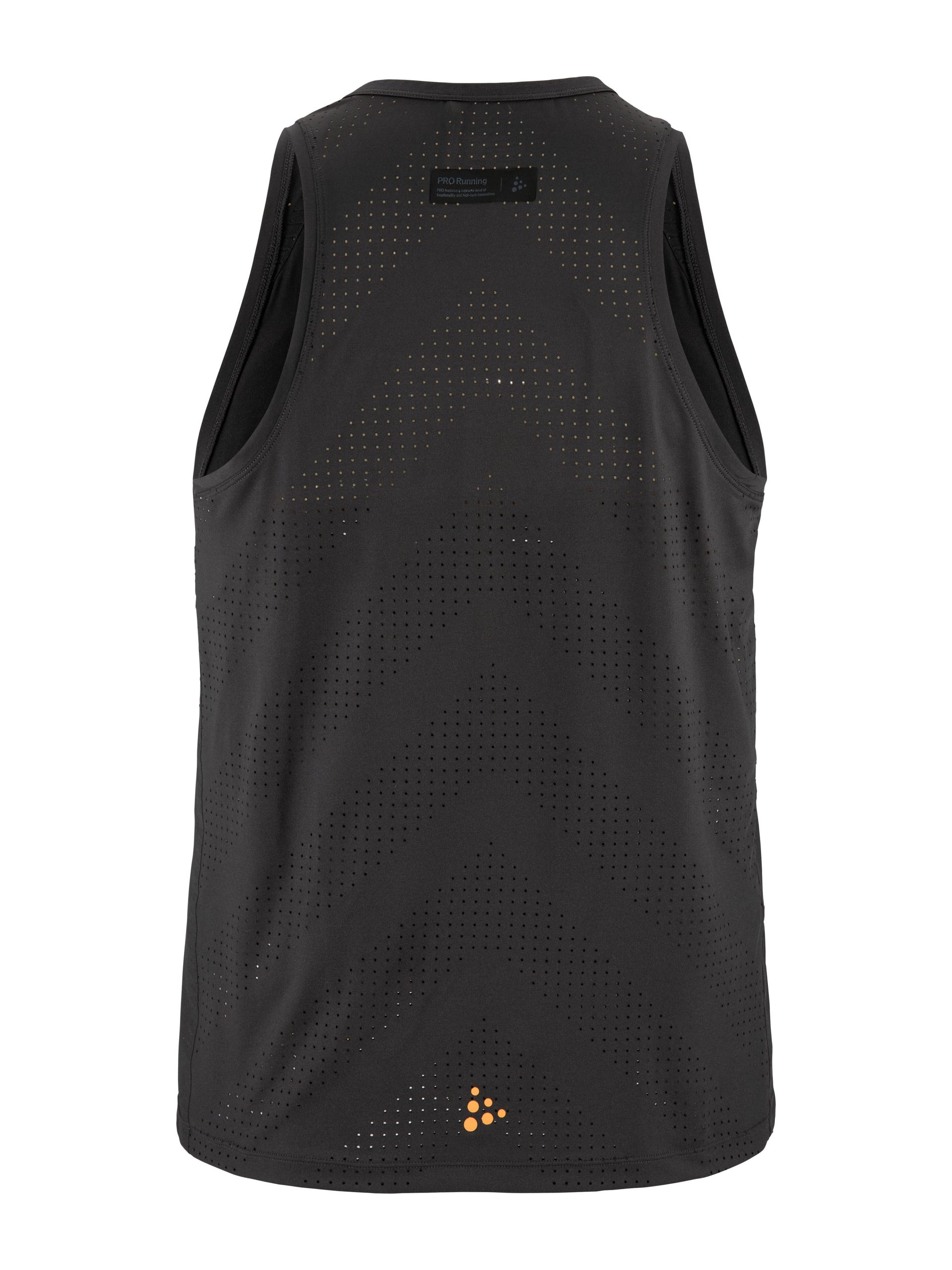 Men's Pro Hypervent Running Singlet 2 - SLATE - Image 2