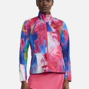 Women's Pro Hypervent Running Jacket 2 - FUCHSIA/MULTI