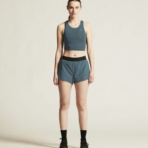Women's Pro Hypervent Running Split Shorts 2 - ORION