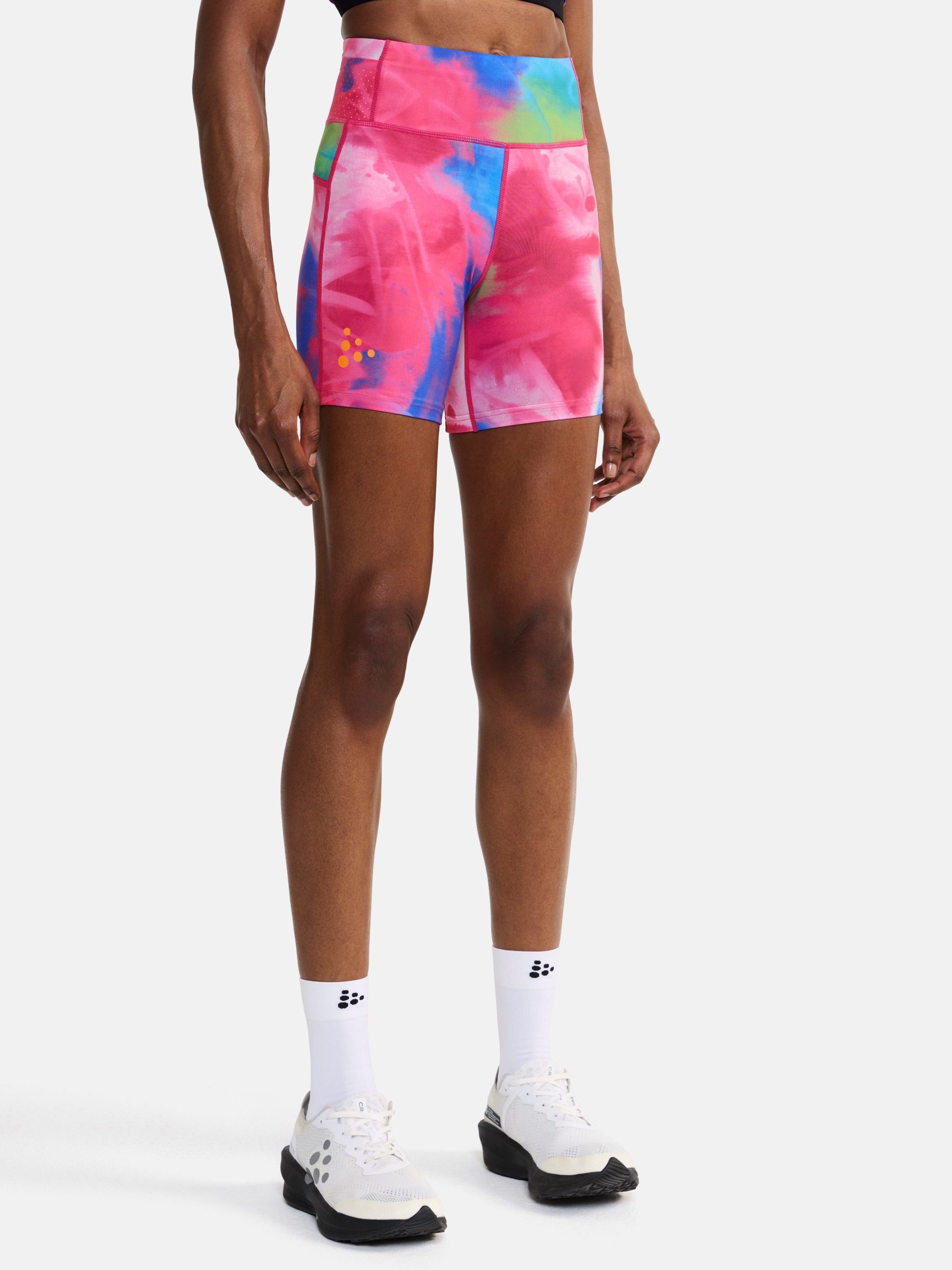 Women's Pro Hypervent Short Tights 2.0 - FUCHSIA/MULTI