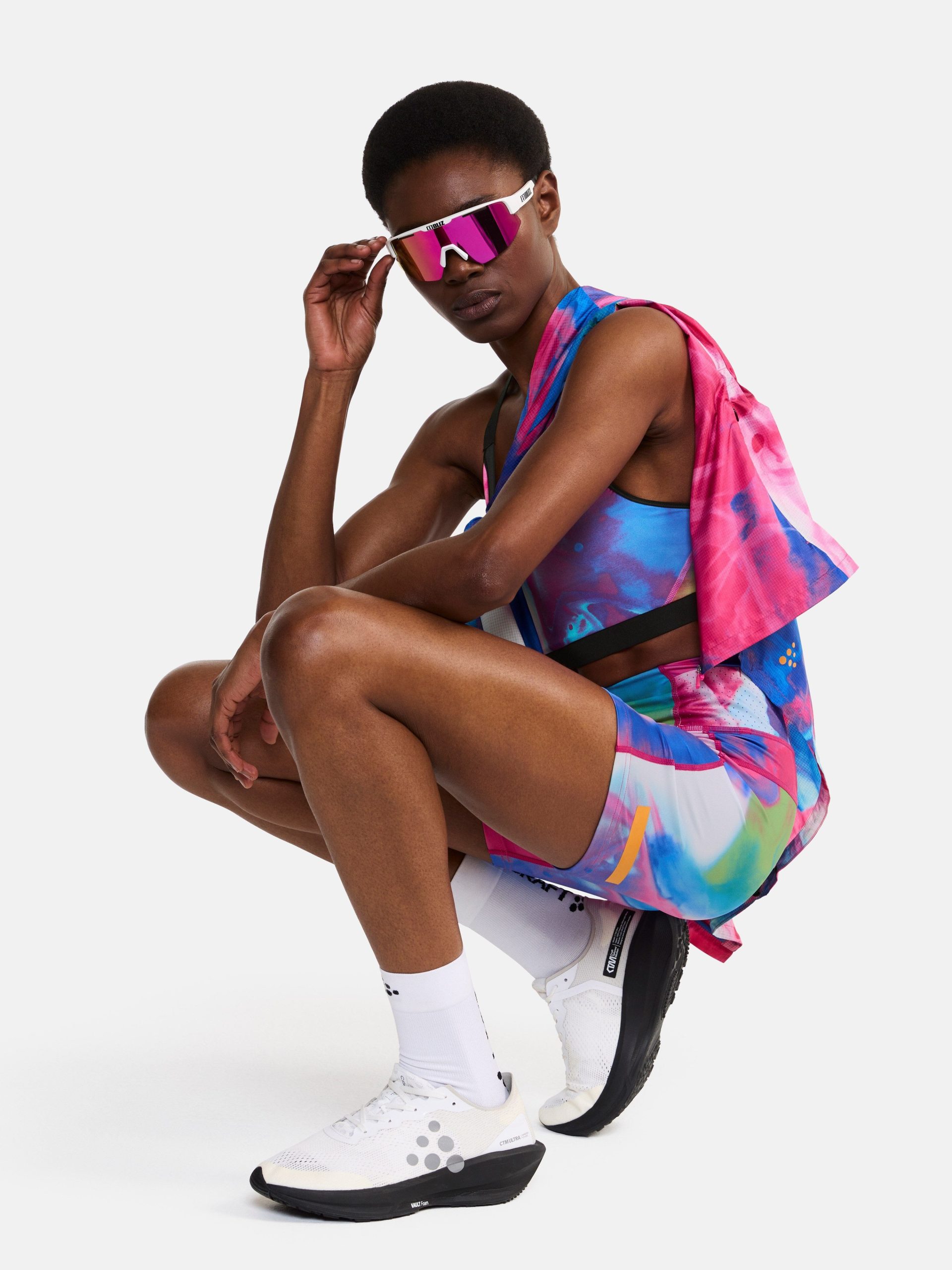 Women's Pro Hypervent Short Tights 2.0 - FUCHSIA/MULTI - Image 5
