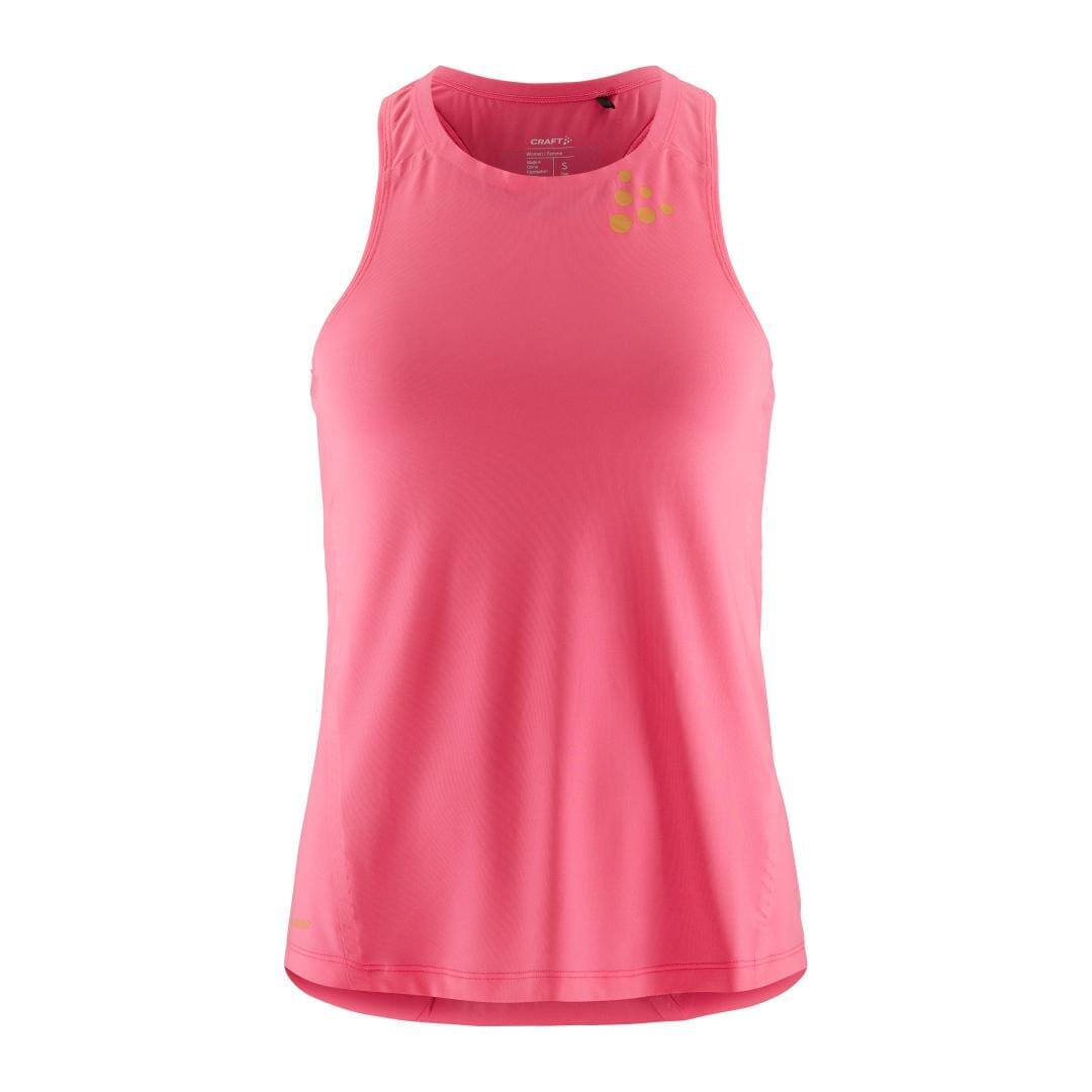 Women's Pro Hypervent Runnning Singlet 2 - FUCHSIA - Image 8
