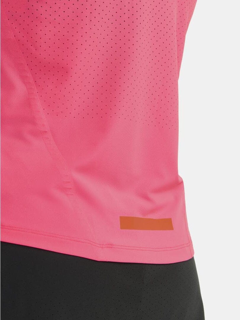 Women's Pro Hypervent Runnning Singlet 2 - FUCHSIA - Image 6