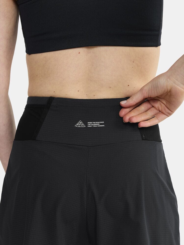 Women's Pro Trail Shorts - Black - Image 3