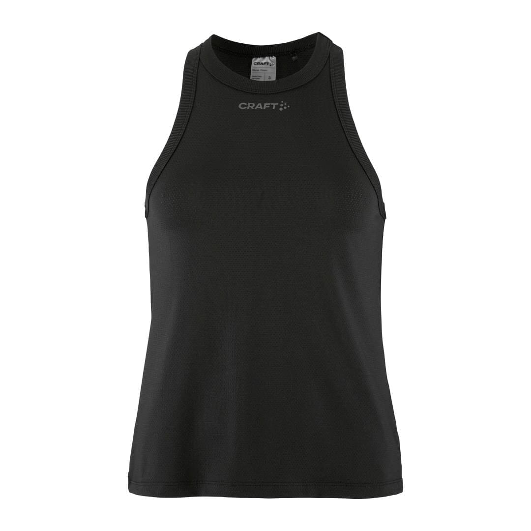 Women's Core Tone Mesh Training Singlet - Black - Image 5