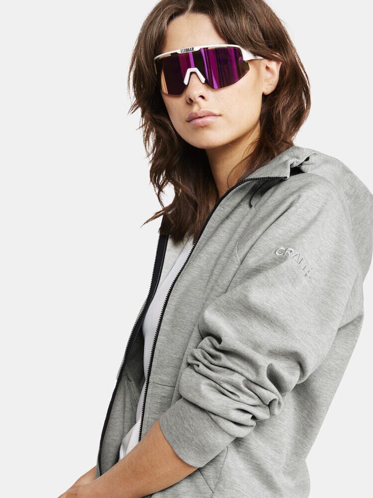 Women's ADV Join Full-Zip Hoodie - GREY MELANGE - Image 2