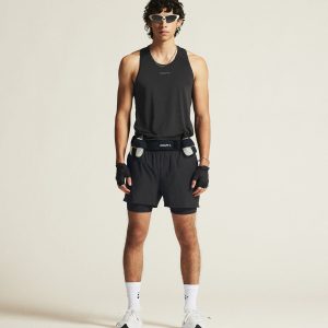 Men's Adv Essence Singlet 2 - Black
