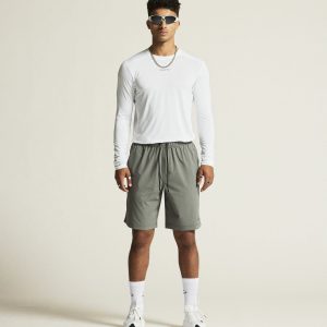 Men's Adv Essence LS Tee 2 - White