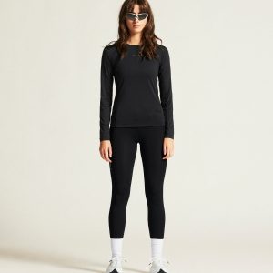 Women's Adv Essence LS Tee 2 - Black