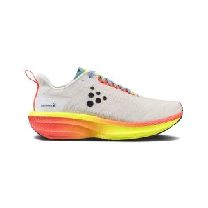 Men's Endurance 2 Running Shoe - Ash White/Shock