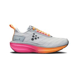 Women's Endurance 2 Running Shoe - Platinum/Sour