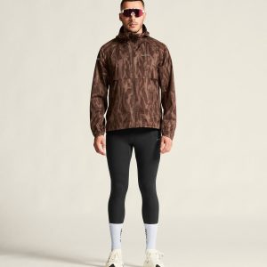 Men's Pro Hydro Running Jacket 3 - Prune/Multi