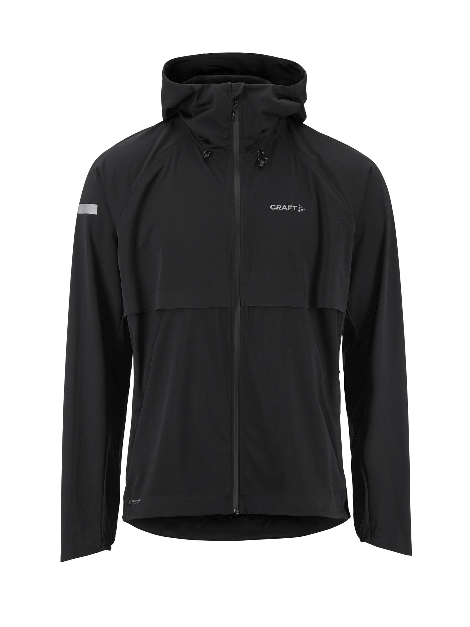 Men's Pro Hydro Running Jacket 3 - Black - Image 8