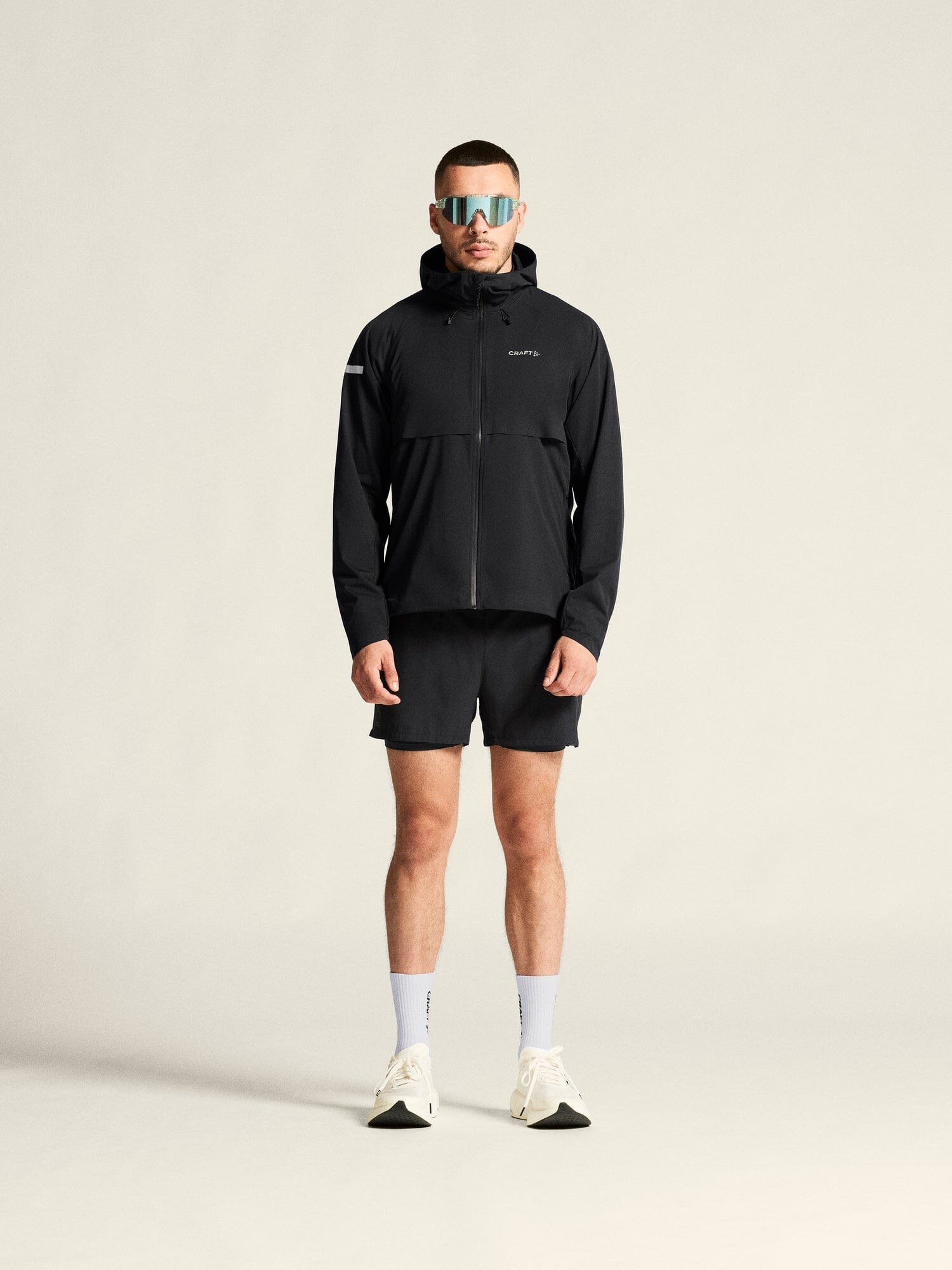 Men's Pro Hydro Running Jacket 3 - Black
