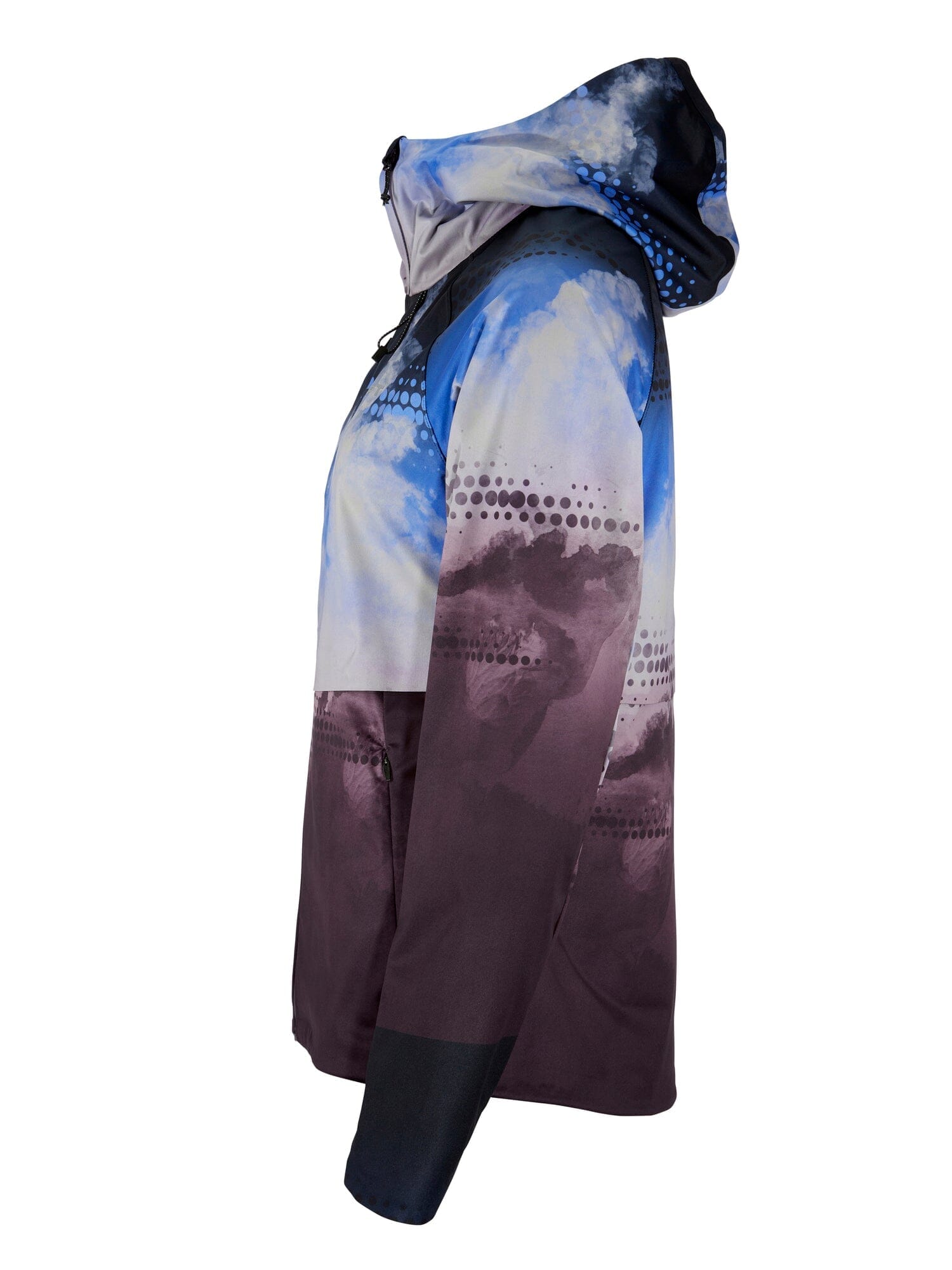 Women's Pro Hydro Jacket 3 - DK PLUM/MULTI - Image 9