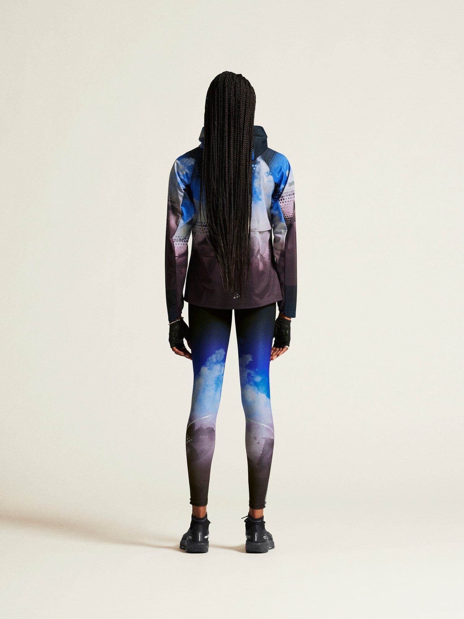 Women's Pro Hydro Jacket 3 - DK PLUM/MULTI - Image 7