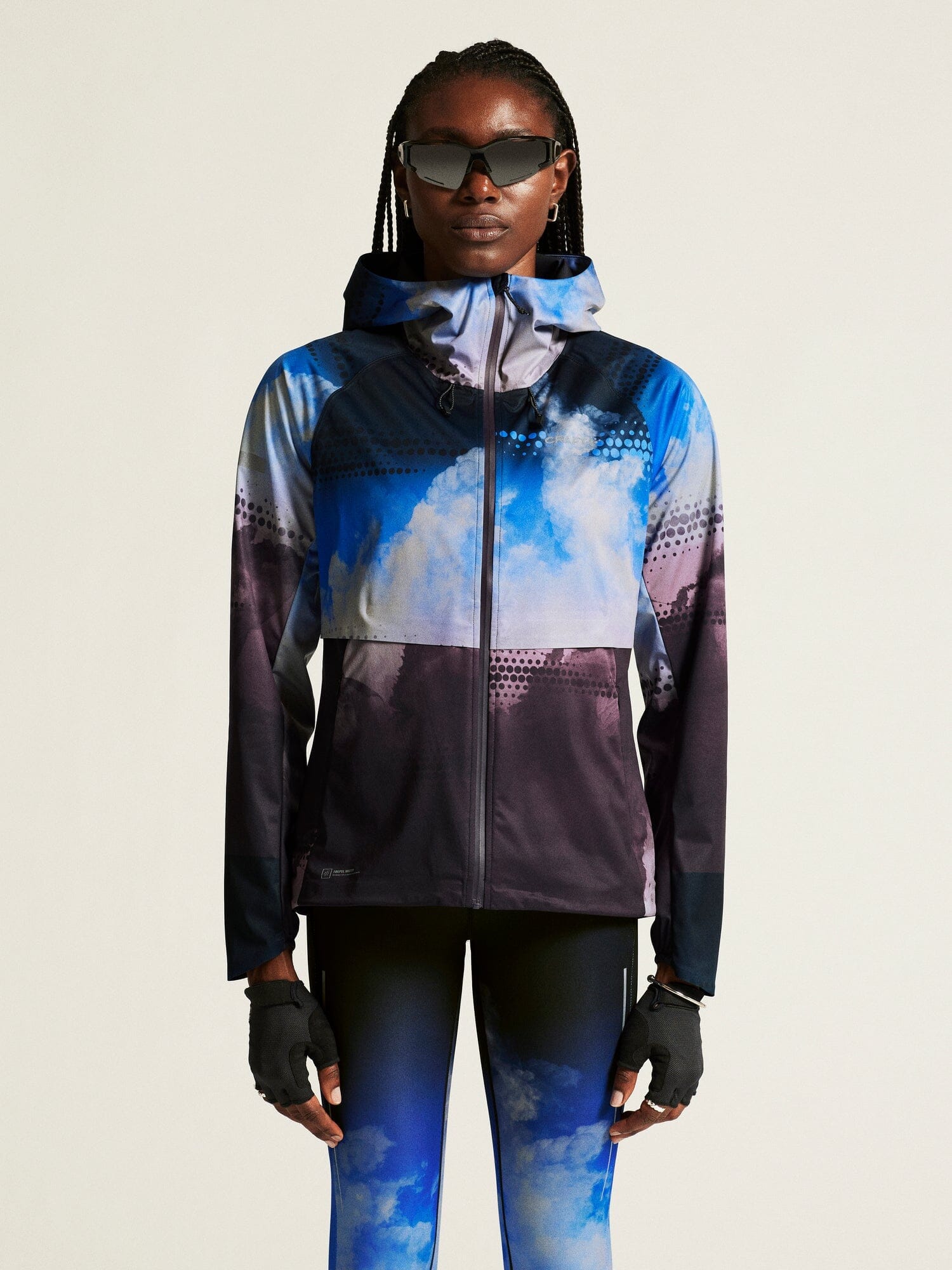 Women's Pro Hydro Jacket 3 - DK PLUM/MULTI