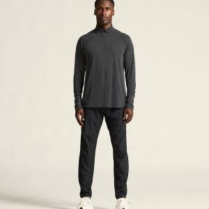 Men's ADV SubZ Wool Longsleeve Tee 3 - Black Melange