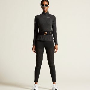 Women's ADV SubZ Wool Longsleeve Tee 3 - Black Melange