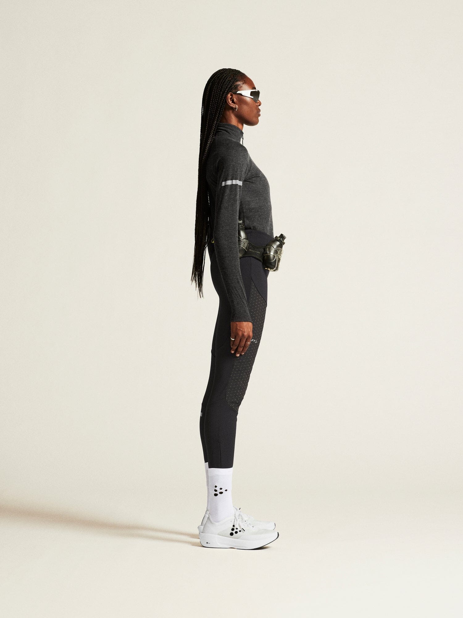 Women's ADV SubZ Lumen Padded Tights 4 - Black - Image 6