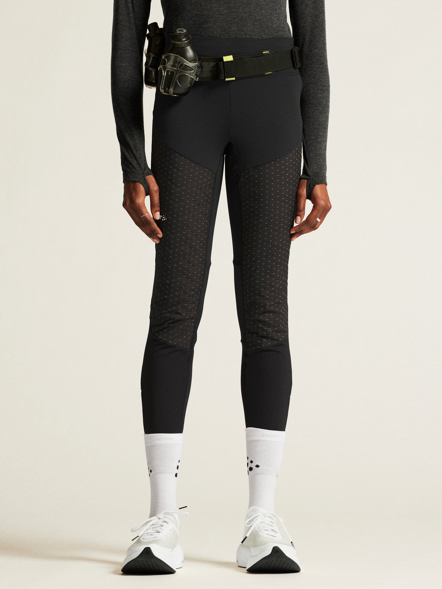 Women's ADV SubZ Lumen Padded Tights 4 - Black - Image 2