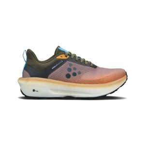 Men's Nordlite Ultra 2 Running Shoe - ORANGE/CONTRAST GREEN