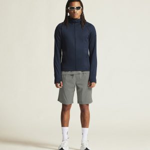 Men's ADV Explore Power Fleece Hood Jacket - Blaze