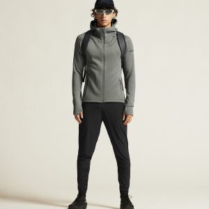 Men's ADV Explore Power Fleece Hood Jacket - Leaf