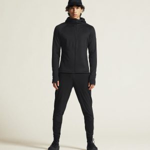Men's ADV Explore Power Fleece Hood Jacket - Black