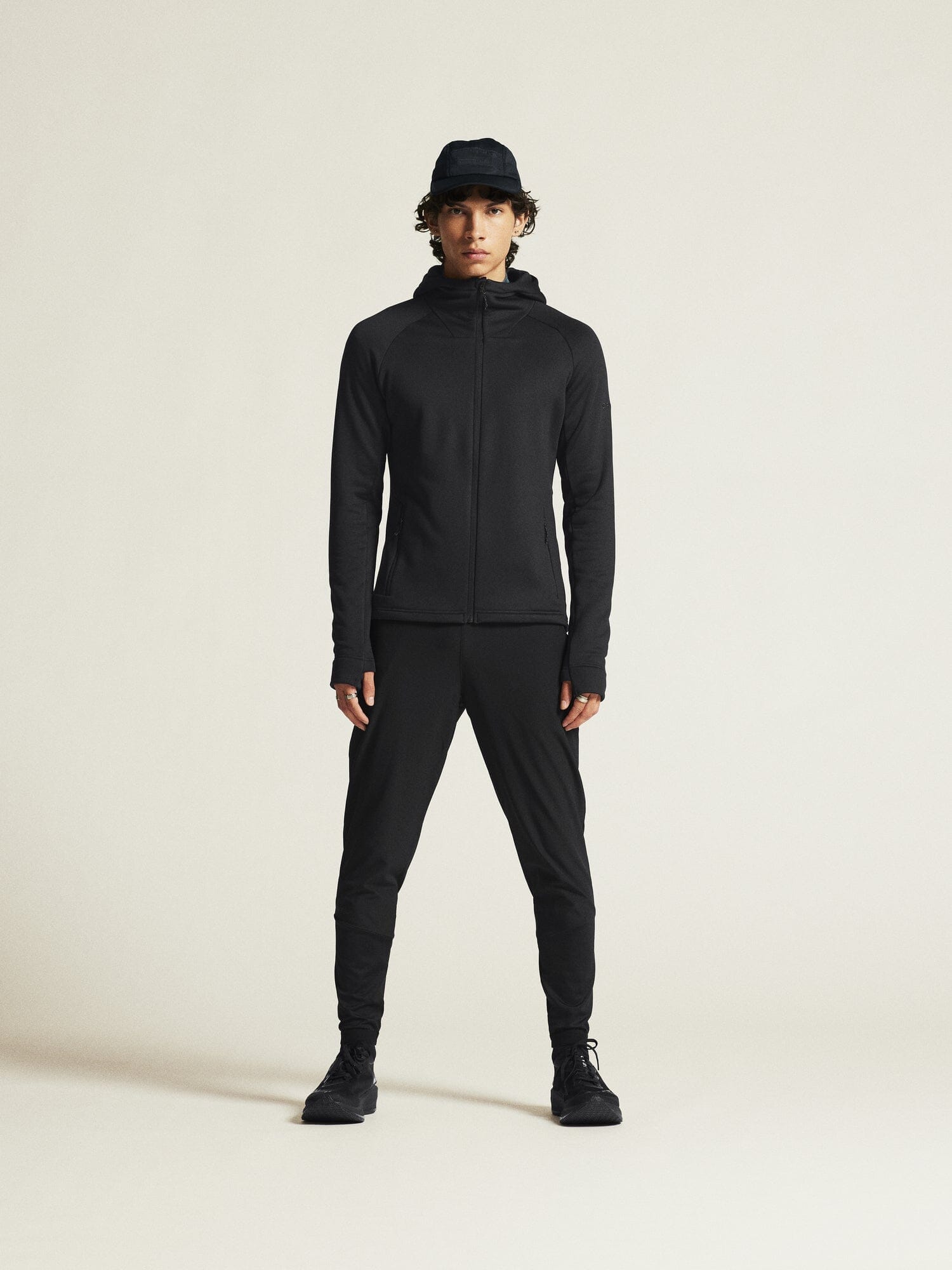 Men's ADV Explore Power Fleece Hood Jacket - Black