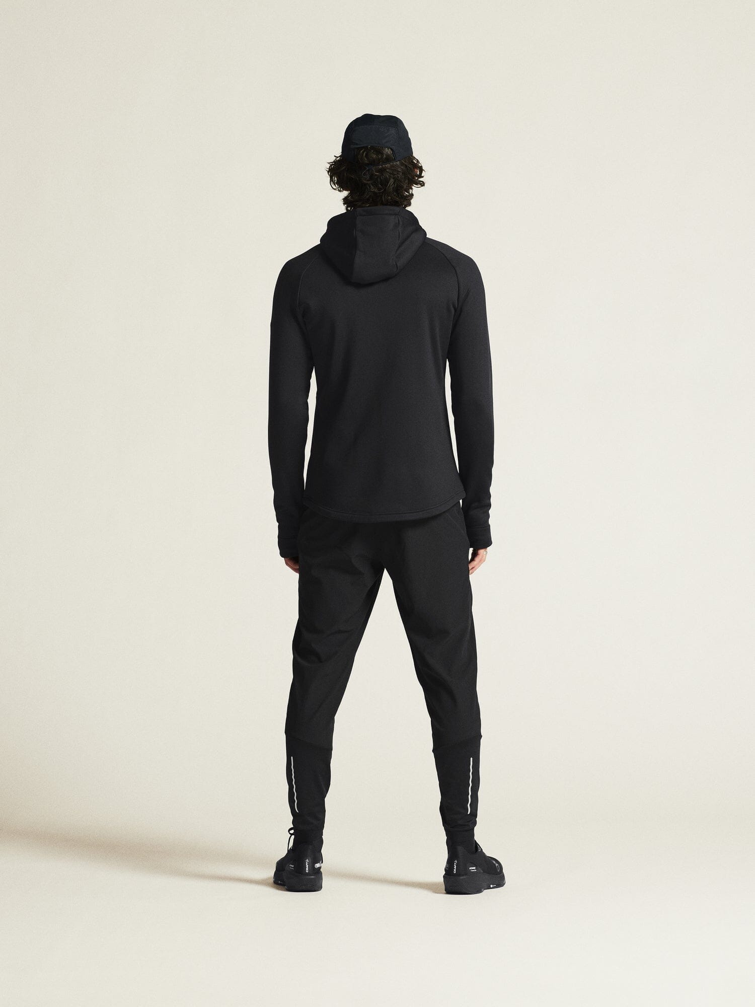 Men's ADV Explore Power Fleece Hood Jacket - Black - Image 7
