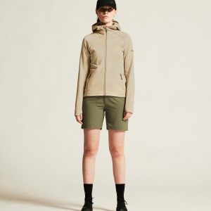 Women's ADV Explore Power Fleece Hood Jacket - Hay