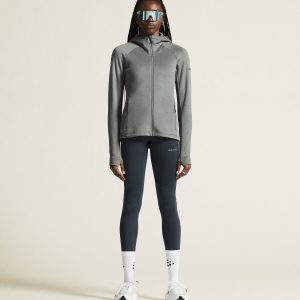 Women's ADV Explore Power Fleece Hood Jacket - Leaf
