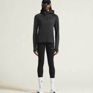 Women's ADV Explore Power Fleece Hood Jacket - Black