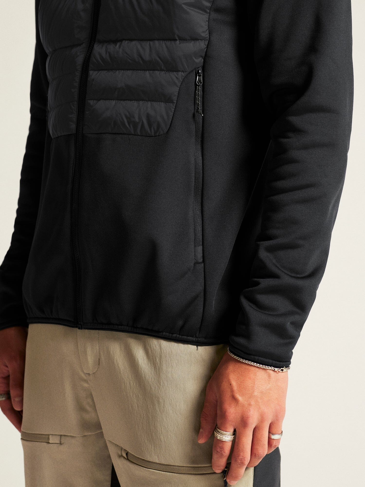 Men's ADV Explore Hybrid Down Jacket - Black - Image 4