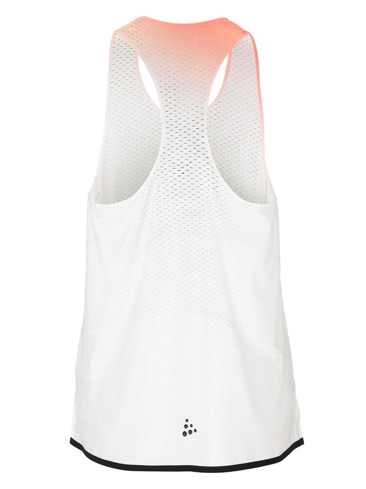 Women's Race Day Singlet - White/Multi - Image 9